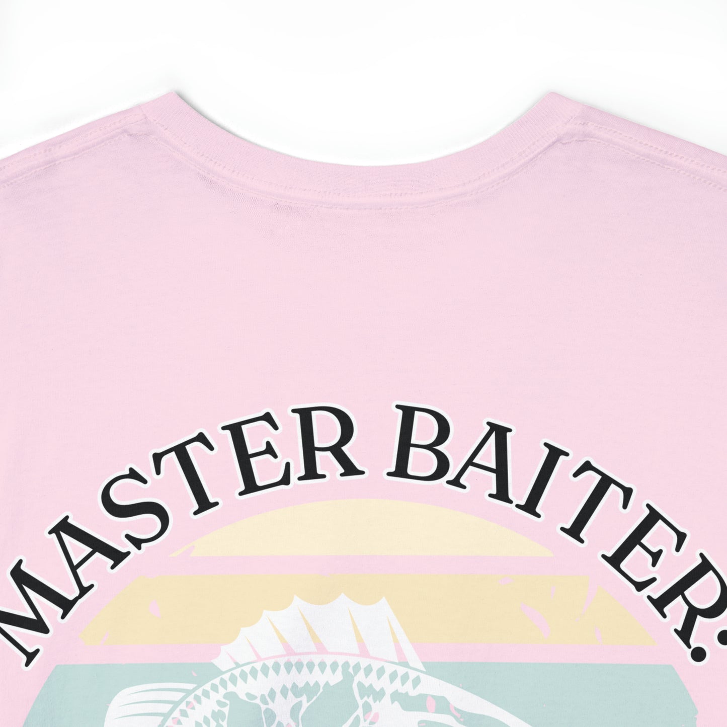 'Master Baiter: Helping you play with your rod' Unisex Heavy Cotton Tee