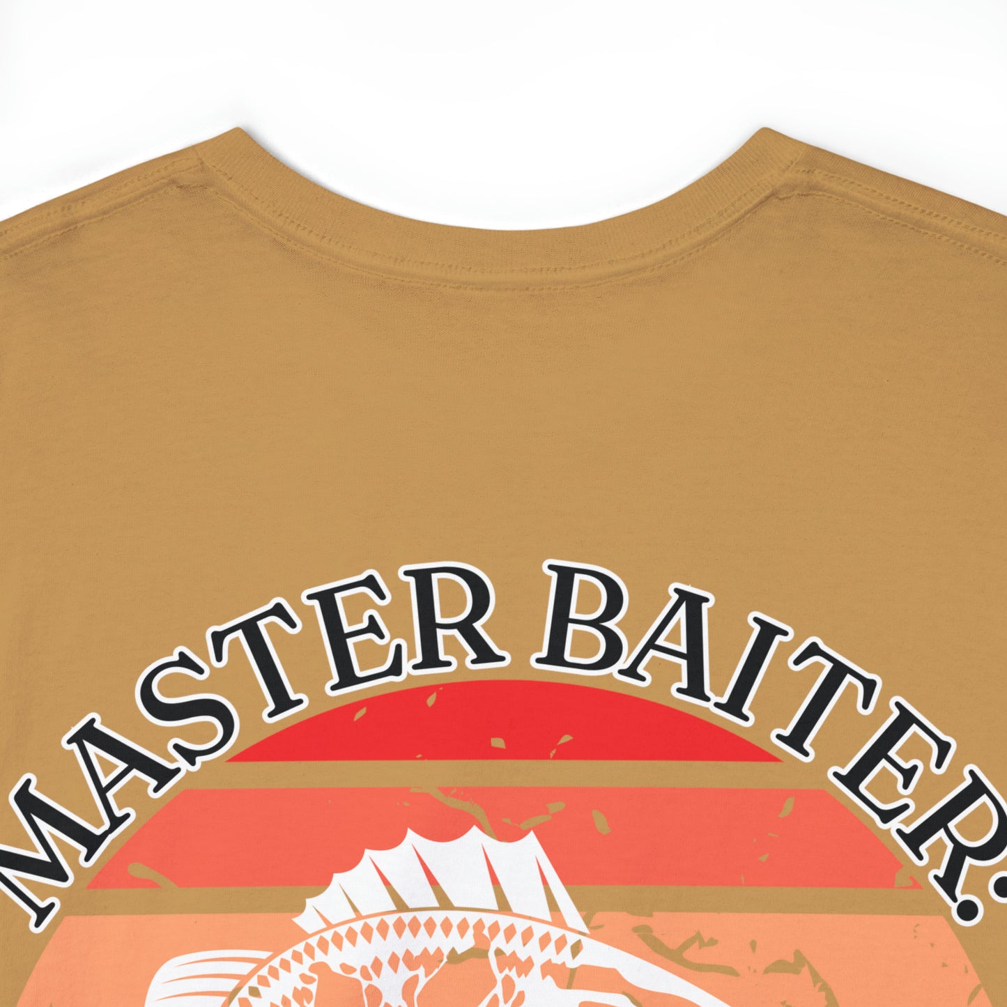 'Master Baiter: Helping you play with your rod' Unisex Heavy Cotton Tee