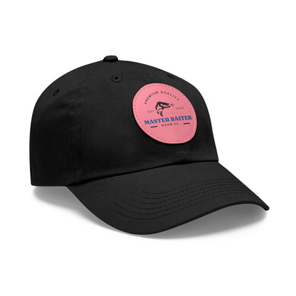 Master Baiter Dad Hat with Leather Patch (Round)