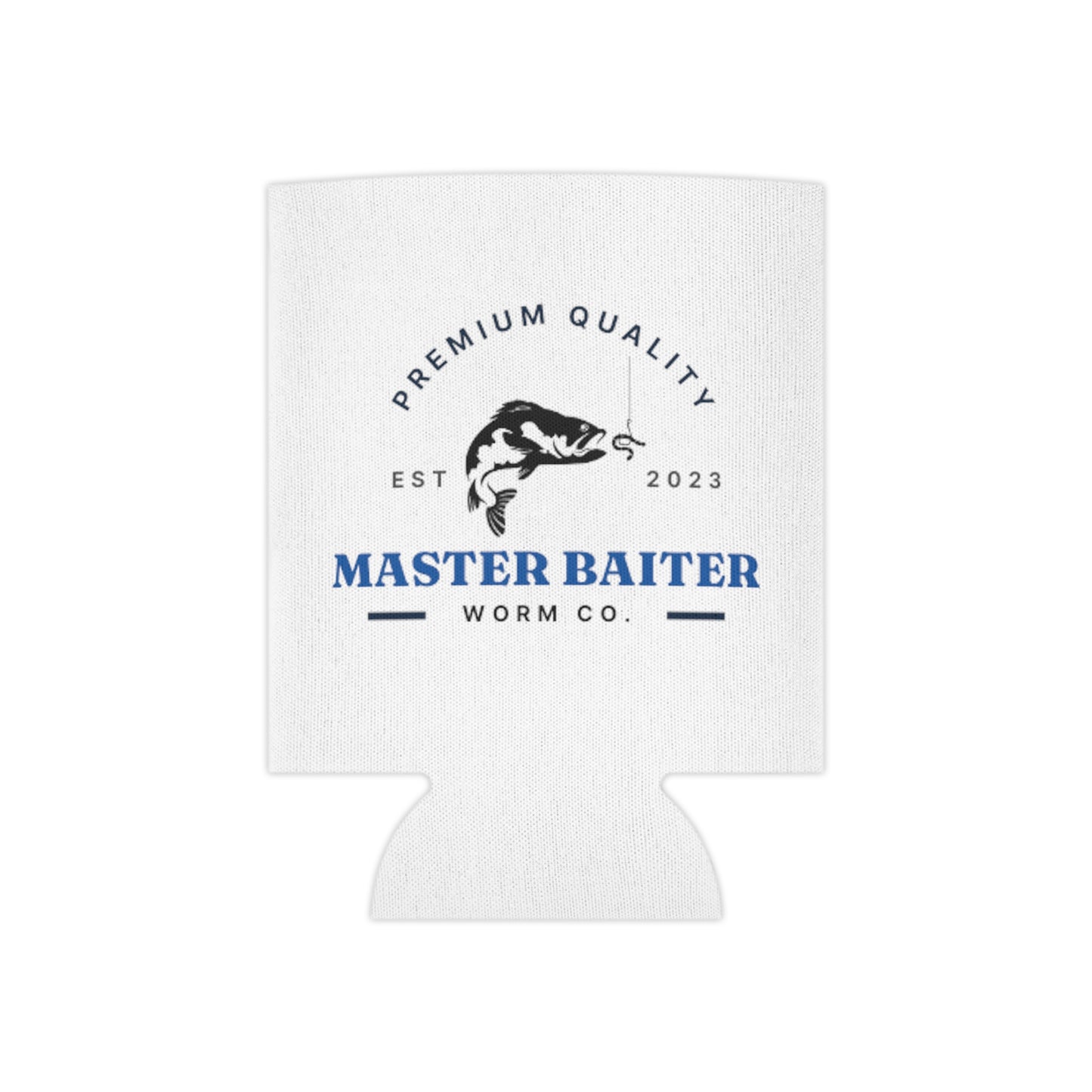 Master Baiter Worm Co. "Because every good angler needs a hand" Can Cooler